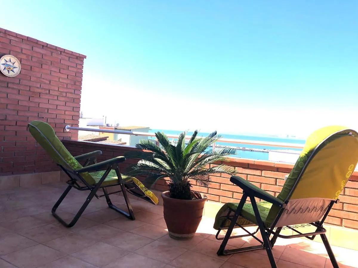 Appartement Nautica 10 - Apartamento Terraza Con Vistas Al Mar - Aire Acondicionado - Cerca Puerto, Playa Y Centro à Roses