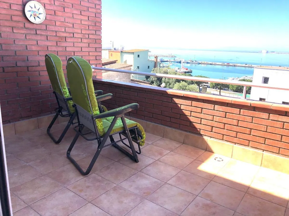 Apartmán Nautica 10 - Apartamento Terraza Con Vistas Al Mar - Aire Acondicionado - Cerca Puerto, Playa Y Centro Roses